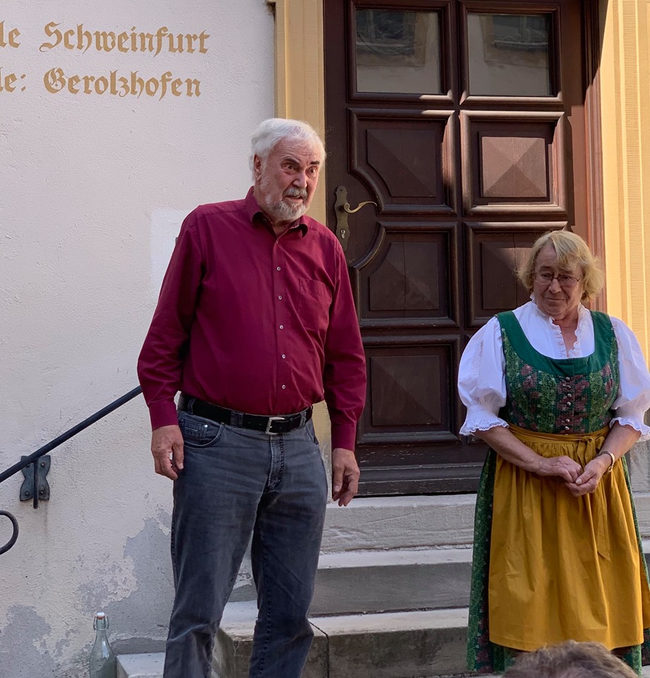Josef und Irmgard Fröhling erzählten "G'schichtli aus der Rhön"
